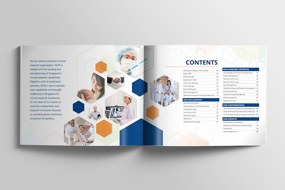 Singapore Clinical Research Institute Annual Report - Artnexus Design