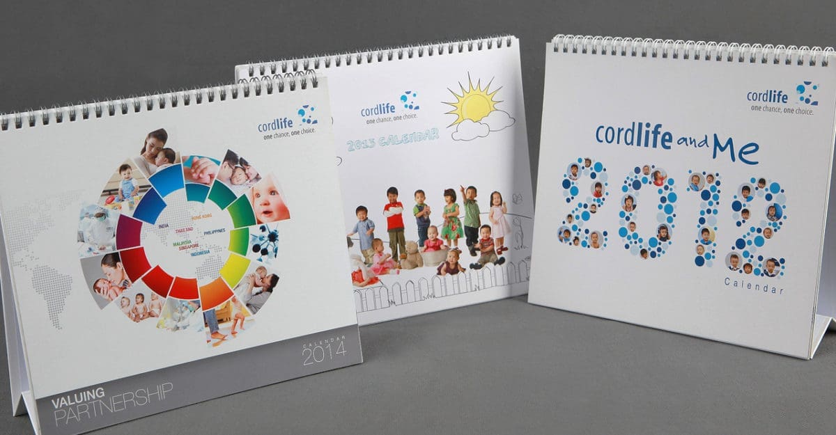 Creative Desktop Calendar Design